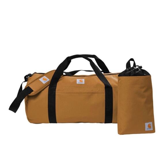 Carhartt Canvas Packable Duffel w/ PouchTan.